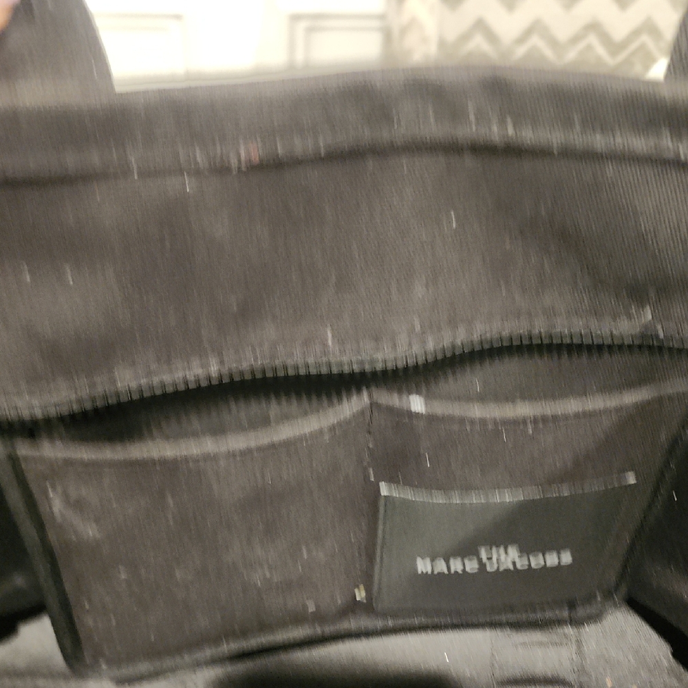 Marc Jacobs Black Tote with White Lettering - Picture 5 of 8